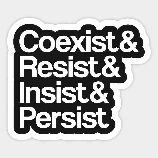 Resist Sticker by mockfu